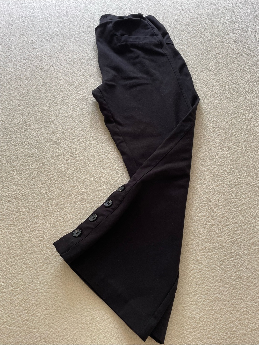 Liverpool Black Dress Pants with Front Pocket Detailing